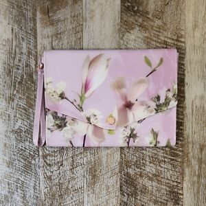 Floral Pink Clutch